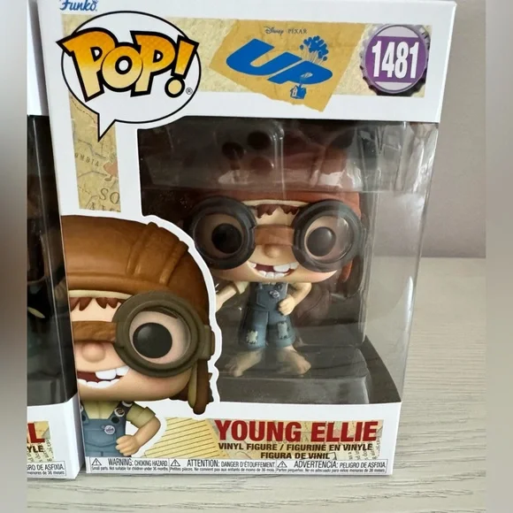 Young Carl & Ellie Funko Pop Set💜 - Picture 3 of 4